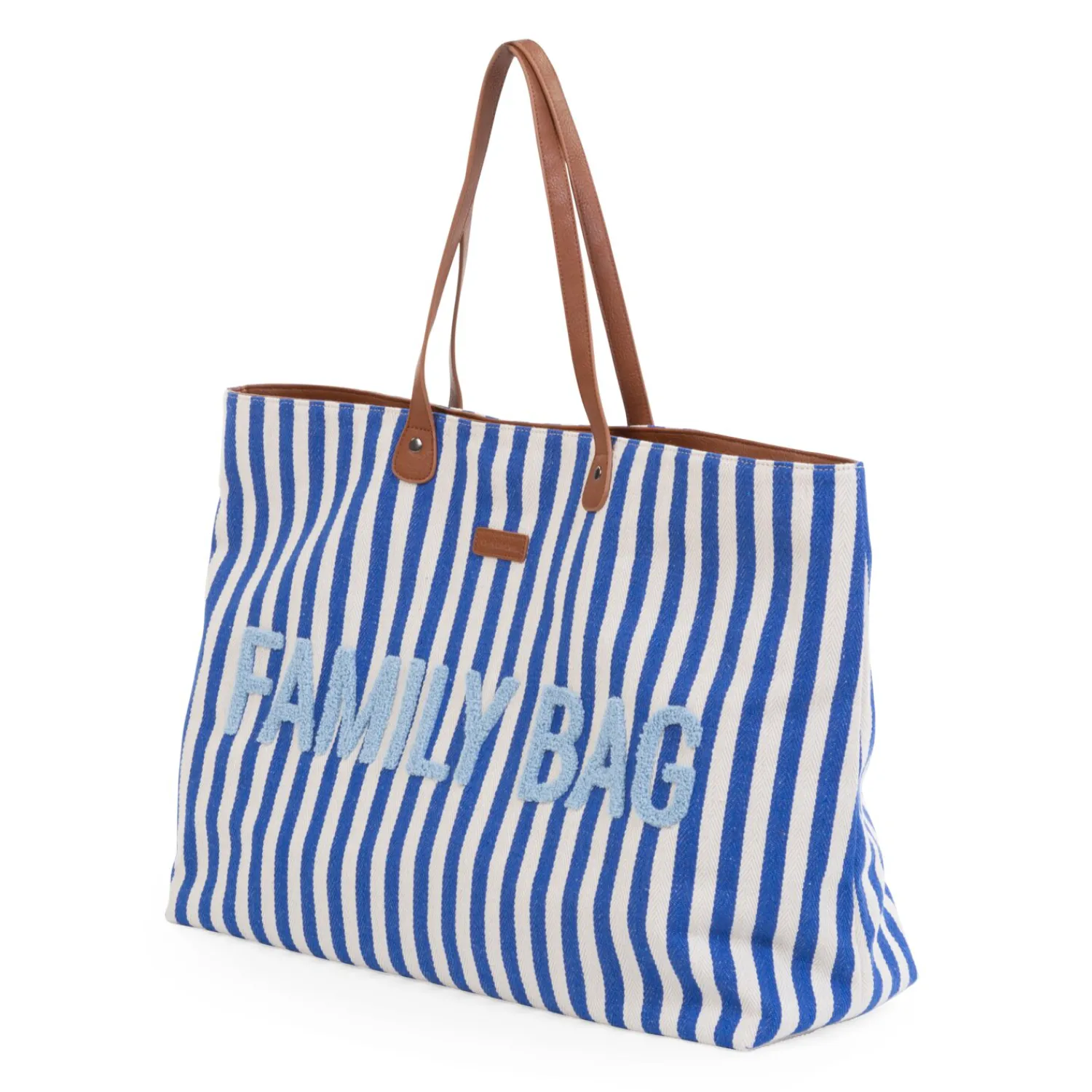 BÉABA Family Bag Sac à Langer - Rayures - Bleu Electrique /Bleu C< Sacs De Voyage|Sacs À Langer