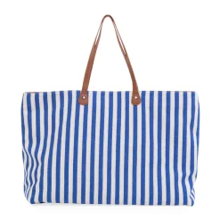 BÉABA Family Bag Sac à Langer - Rayures - Bleu Electrique /Bleu C< Sacs De Voyage|Sacs À Langer