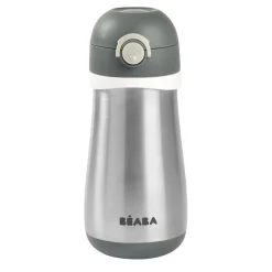 BÉABA Gourde inox 350 ml Gris minéral< Couverts Vaisselle Et Bavoirs|Biberons Et Accessoires