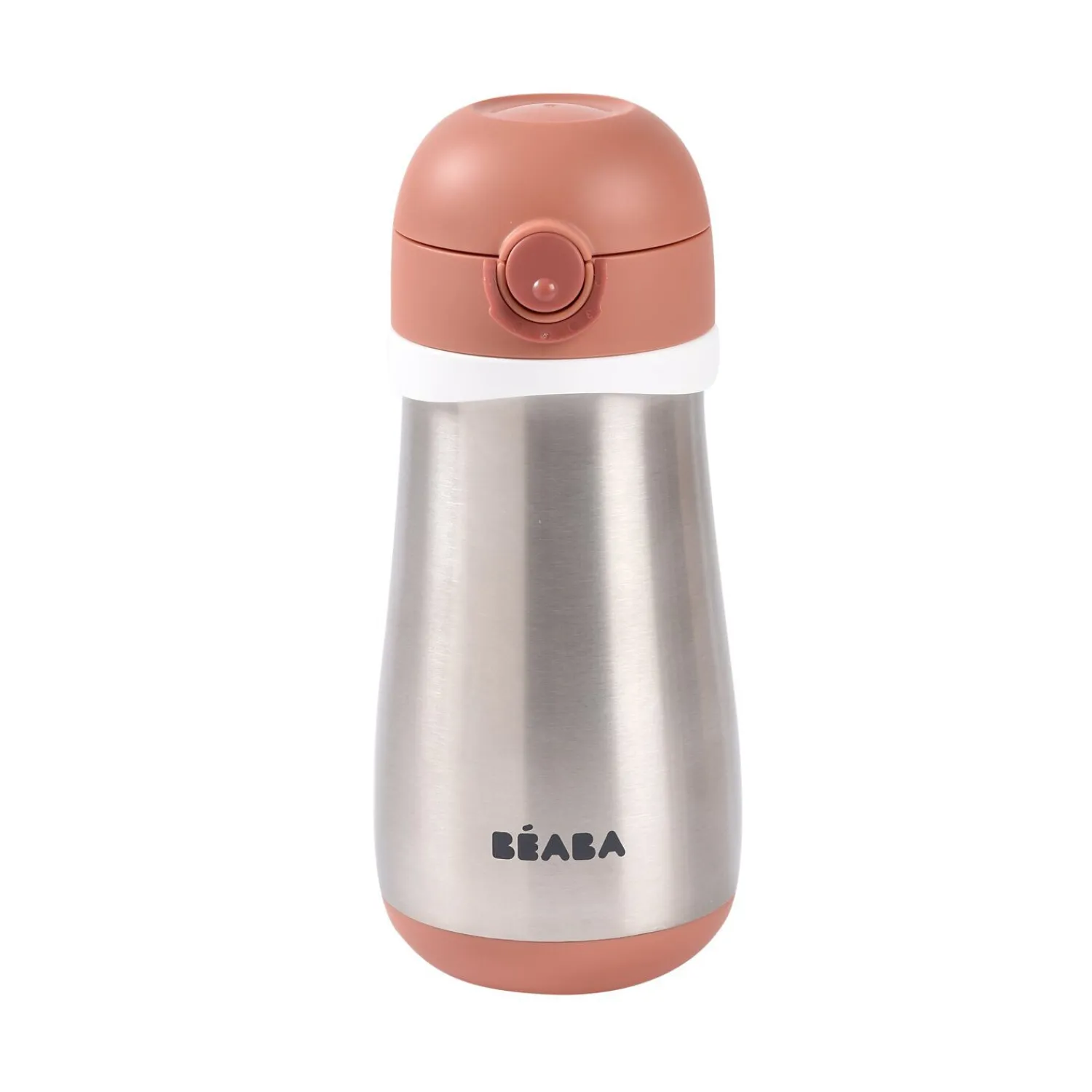 BÉABA Gourde inox 350 ml Terracotta< Biberons Et Accessoires|Couverts Vaisselle Et Bavoirs