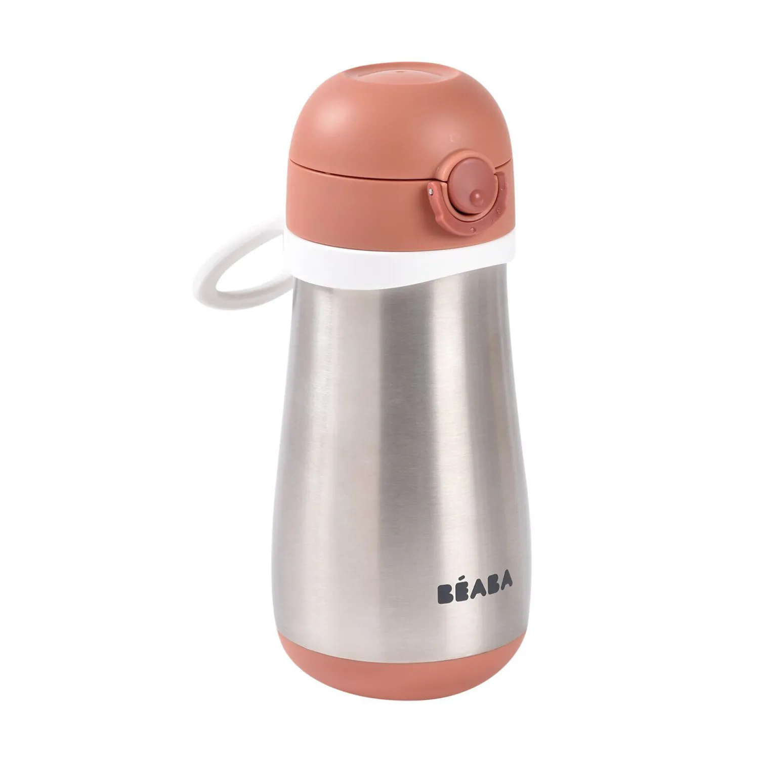 BÉABA Gourde inox 350 ml Terracotta< Biberons Et Accessoires|Couverts Vaisselle Et Bavoirs