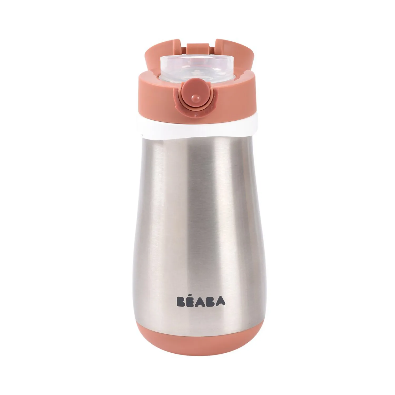 BÉABA Gourde inox 350 ml Terracotta< Biberons Et Accessoires|Couverts Vaisselle Et Bavoirs