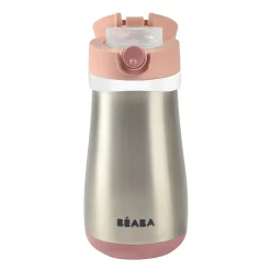 BÉABA Gourde inox 350 ml Vieux rose< Couverts Vaisselle Et Bavoirs|Biberons Et Accessoires
