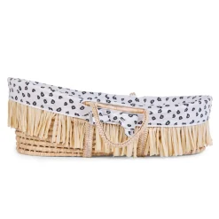 BÉABA Habillage Panier Moise - Jersey - Leopard< Berceaux Et Couffins