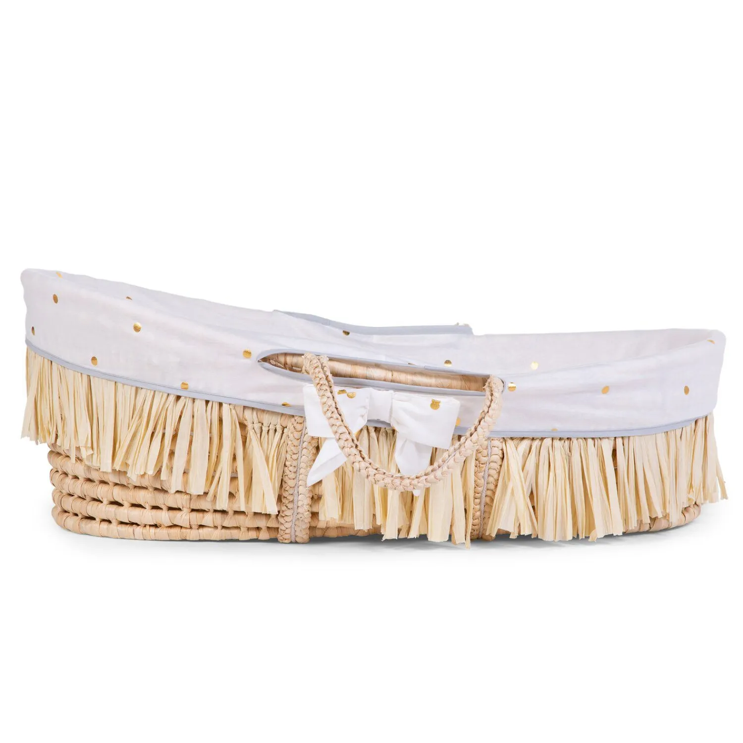 BÉABA Habillage Panier Moise - Jersey - Gold Dots< Accessoires De Lit|Berceaux Et Couffins