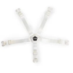 BÉABA Harnais 5 points - Blanc Argenté< Autres Pièces Détachées