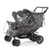BÉABA Housse de pluie Quadruple anthracite< Poussettes Et Accessoires