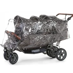 BÉABA Housse de pluie Sixseater anthracite< Poussettes Et Accessoires