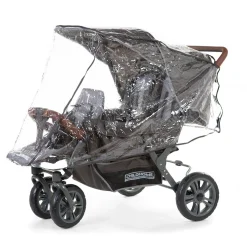 BÉABA Housse de pluie Triplet anthracite< Poussettes Et Accessoires