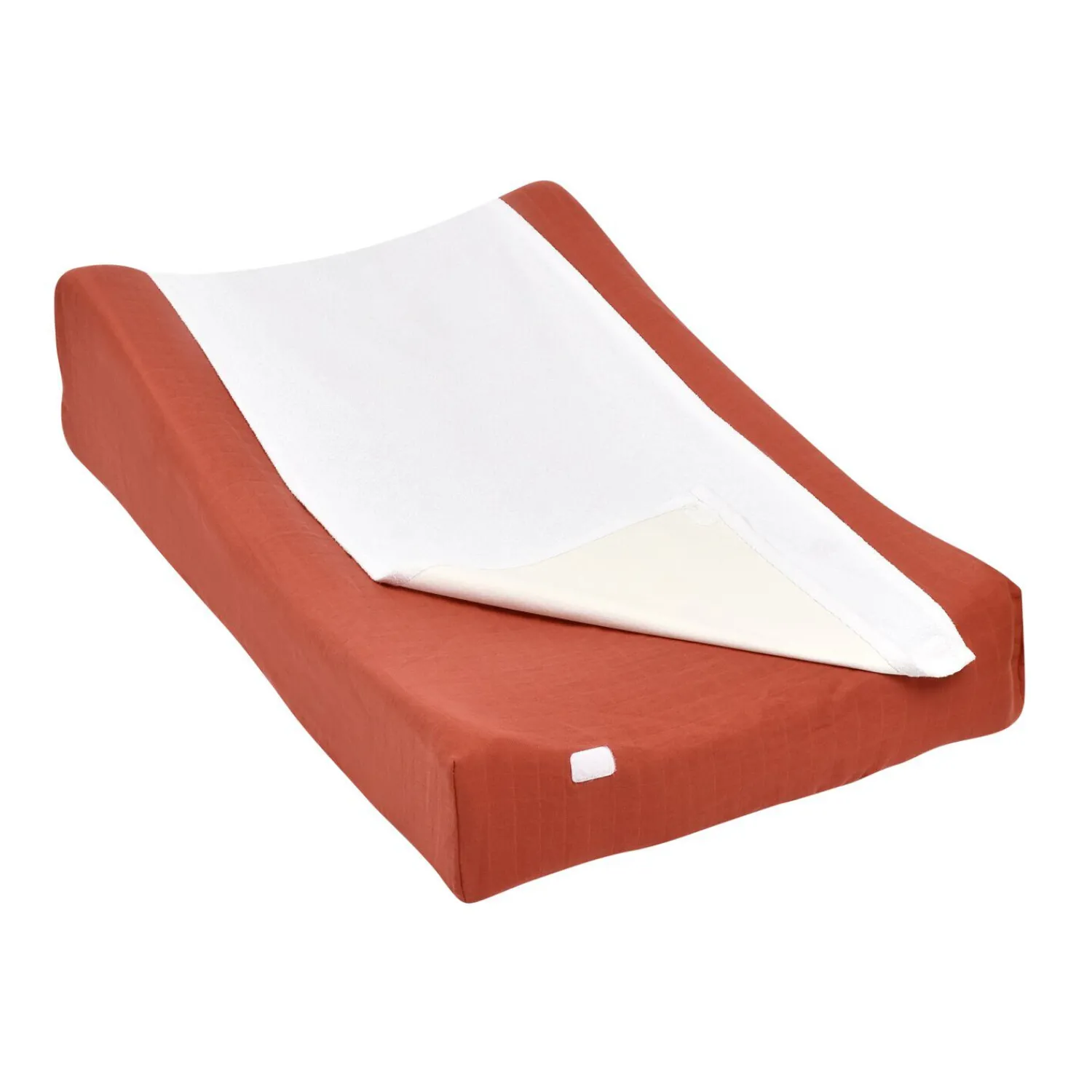 BÉABA Housse Sofalange® avec serviette éponge amovible Brique< Matelas À Langer|Baignoires Et Accessoires