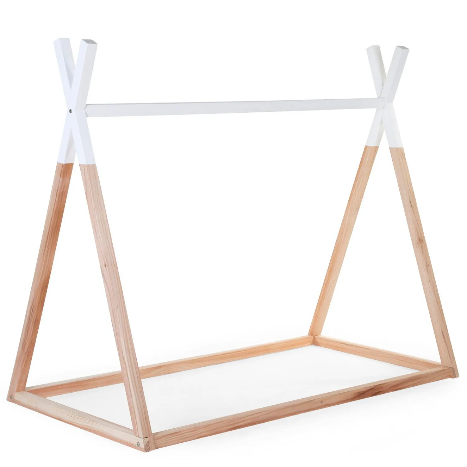 BÉABA Lit Tipi - 70x140 Cm - Bois - Naturel Blanc< Lits Tipi Et Cabanes