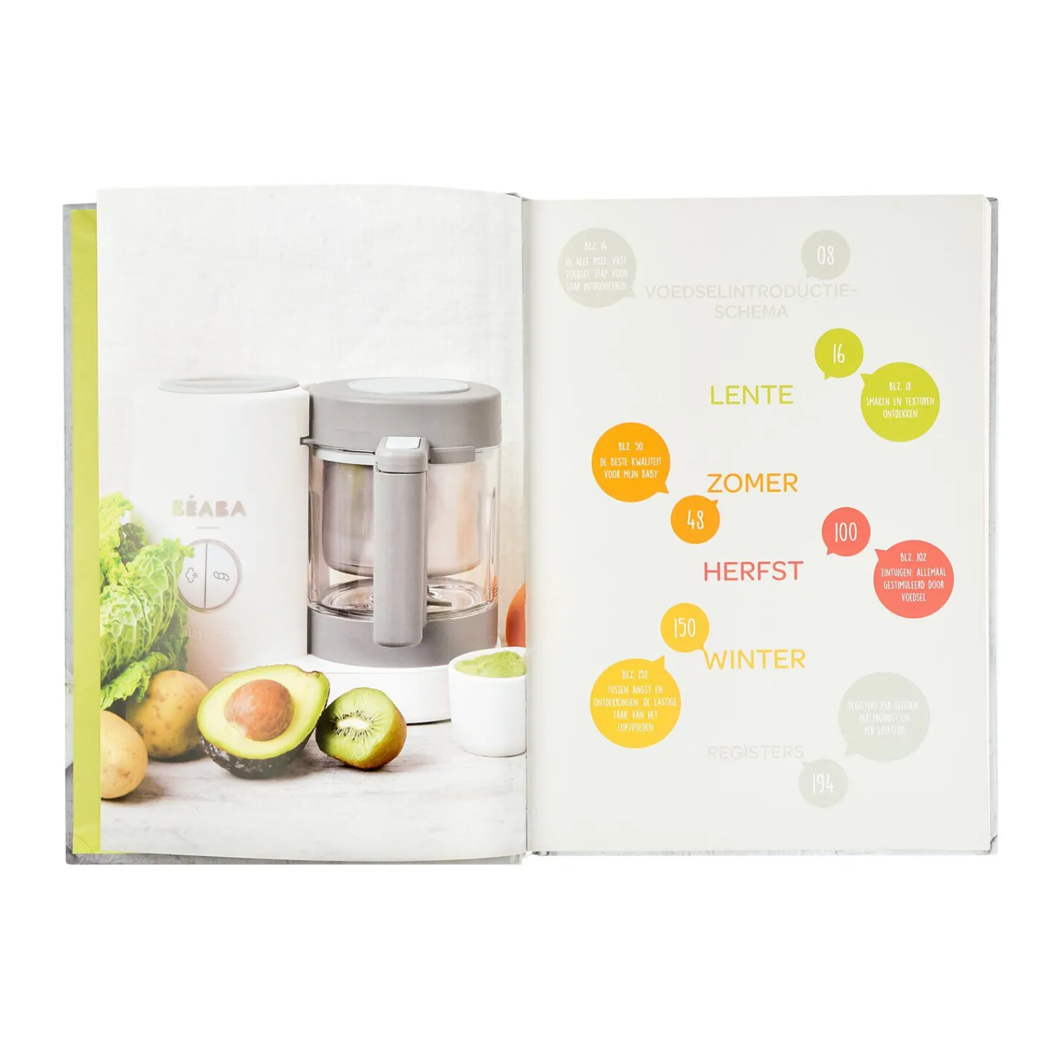 BÉABA Livre recettes - Mes premiers repas< Accessoires Babycook®