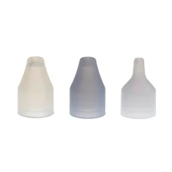BÉABA Lot de 3 embouts pour mouche bébé Tomydoo Blanc / bleu< Autres Pièces Détachées