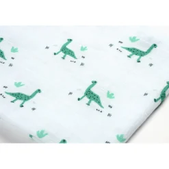 BÉABA Lot de 3 langes en coton Jurassique/Vert< Accessoires De Toilette|Baignoires Et Accessoires