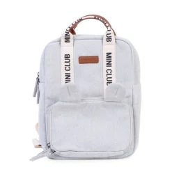 BÉABA Mini Club Sac a dos Enfant - Signature - Canvas - Off white<Enfant Sacs À Dos Enfant