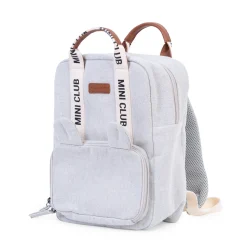 BÉABA Mini Club Sac a dos Enfant - Signature - Canvas - Off white<Enfant Sacs À Dos Enfant