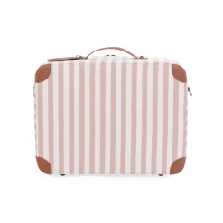 BÉABA Mini Traveller Kids Suitcase - Rayures - Nude/Terracotta<Enfant Sacs À Dos Enfant|Sacs De Voyage
