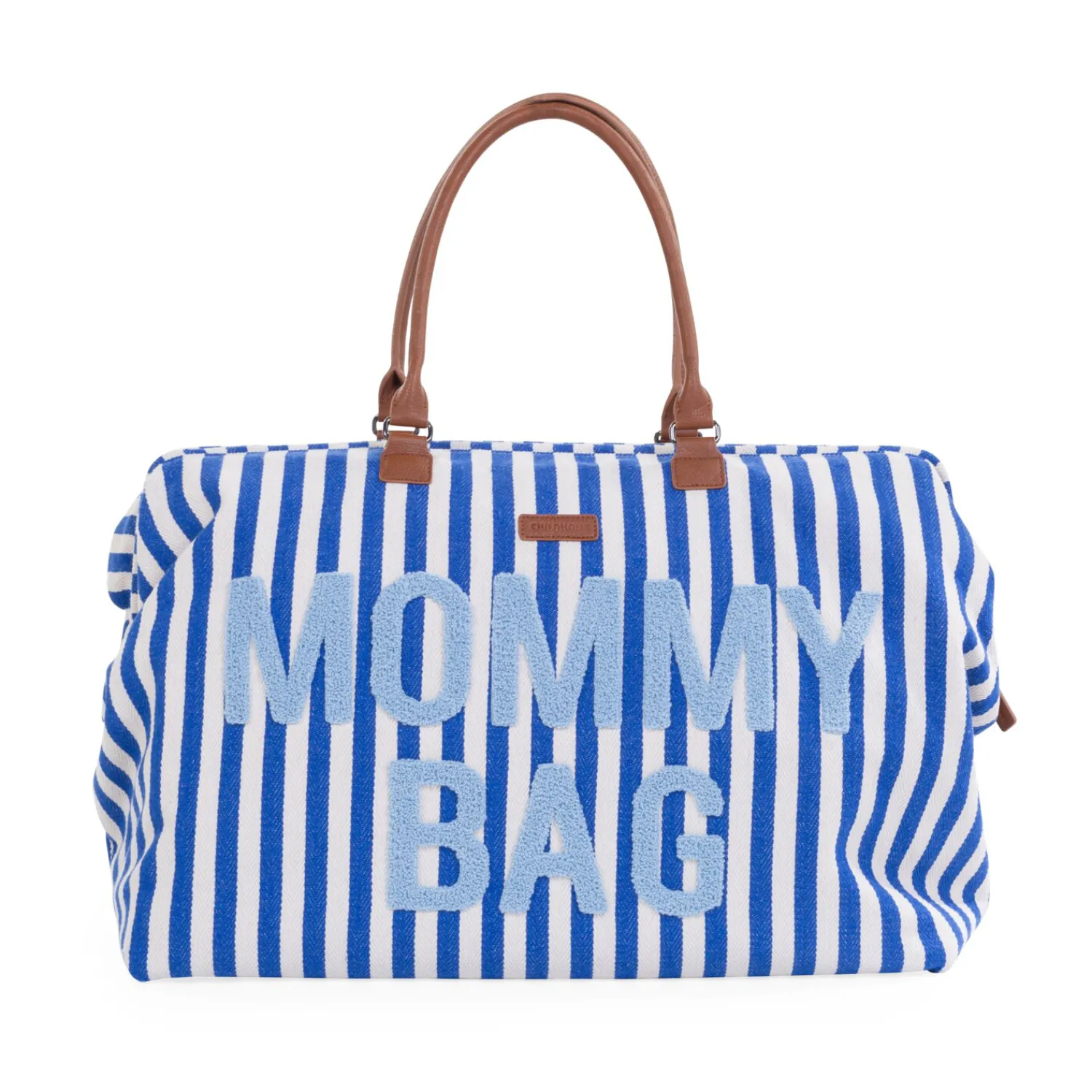 BÉABA Mommy Bag ® Sac à Langer - Rayures - Bleu Electrique /Bleu< Sacs De Voyage|Sacs À Langer