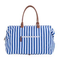 BÉABA Mommy Bag ® Sac à Langer - Rayures - Bleu Electrique /Bleu< Sacs De Voyage|Sacs À Langer