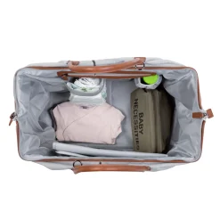 BÉABA Mommy Bag ® Sac A Langer - Canvas - Gris< Sacs À Langer|Sacs De Voyage