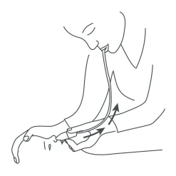 BÉABA Mouche bébé manuel Minidoo Bleu< Mouche Bébé