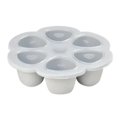 BÉABA Moule multiportions silicone 6X150ml Gris clair< Pots De Conservation|Pots De Conservation