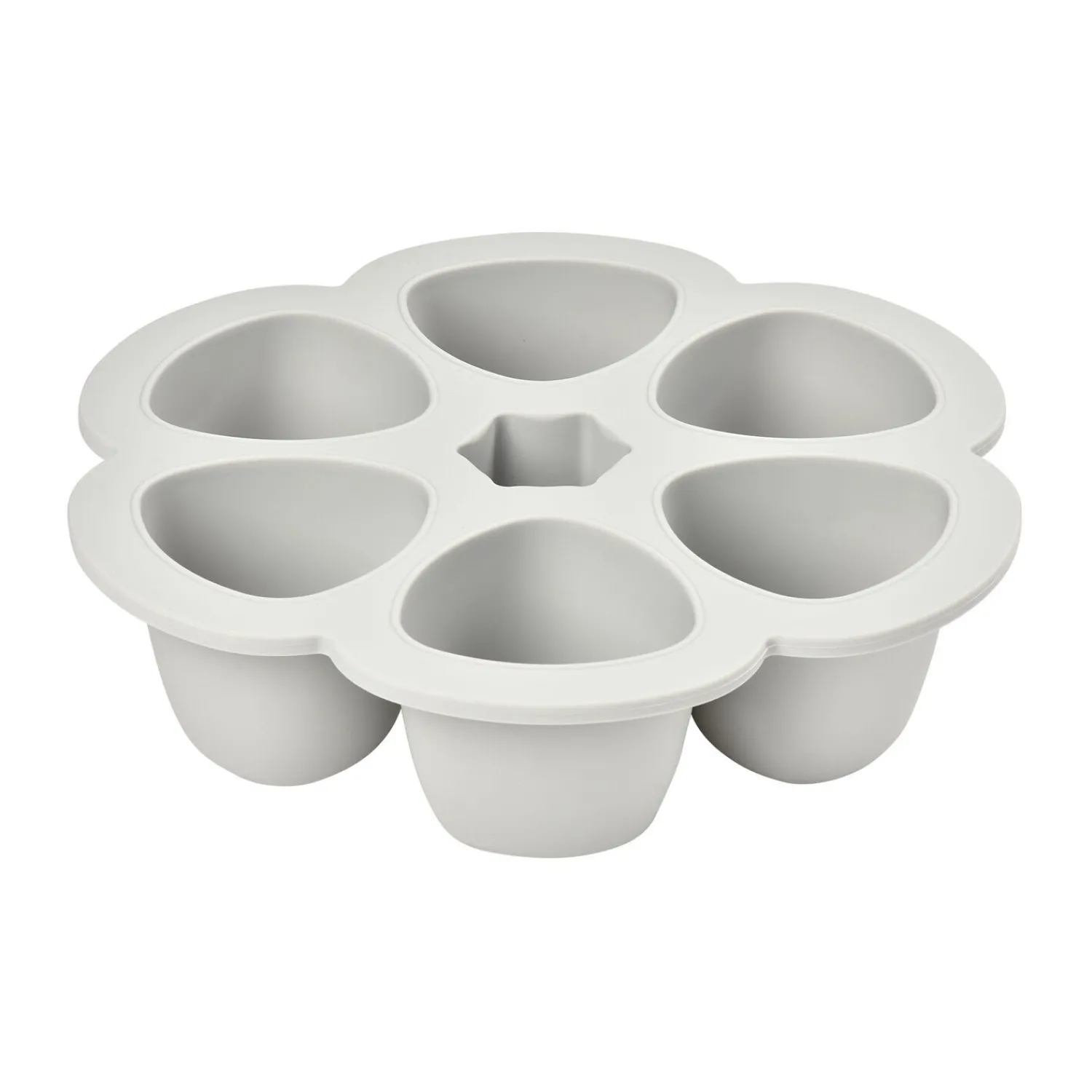 BÉABA Moule multiportions silicone 6X150ml Gris clair< Pots De Conservation|Pots De Conservation