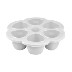 BÉABA Moule multiportions silicone 6X90ml Gris clair< Goûter Sain|Couverts Vaisselle Et Bavoirs