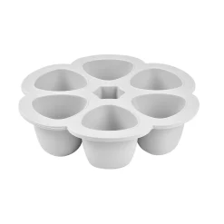 BÉABA Moule multiportions silicone 6X90ml Gris clair< Goûter Sain|Couverts Vaisselle Et Bavoirs