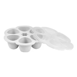 BÉABA Moule multiportions silicone 6X90ml Gris clair< Goûter Sain|Couverts Vaisselle Et Bavoirs
