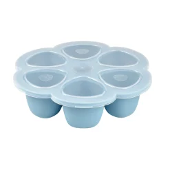 BÉABA Moule multiportions silicone 6X90ml Bleu< Goûter Sain|Couverts Vaisselle Et Bavoirs