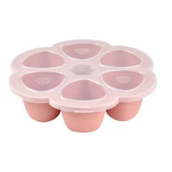 BÉABA Moule multiportions silicone 6X90ml Vieux Rose< Goûter Sain|Couverts Vaisselle Et Bavoirs