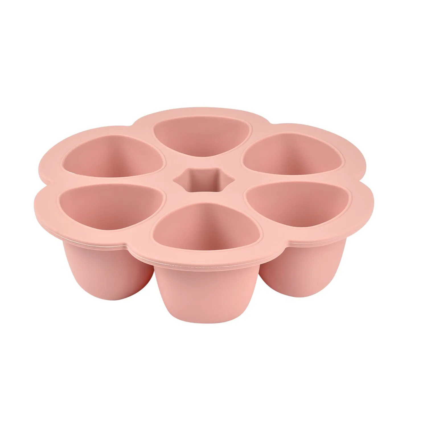 BÉABA Moule multiportions silicone 6X90ml Vieux Rose< Goûter Sain|Couverts Vaisselle Et Bavoirs