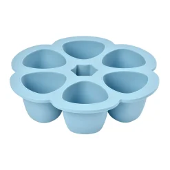 BÉABA Moule multiportions silicone 6X150ml Bleu< Pots De Conservation|Pots De Conservation