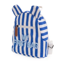 BÉABA My First Bag Sac a dos Enfant - Rayures - Bleu Electrique<Enfant Sacs À Dos Enfant|Cartables Enfant