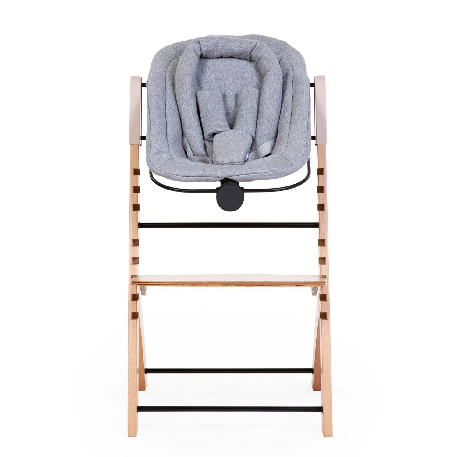 BÉABA Newborn Evosit - Jersey Noir< Chaises En Bois|Chaises Évolutives