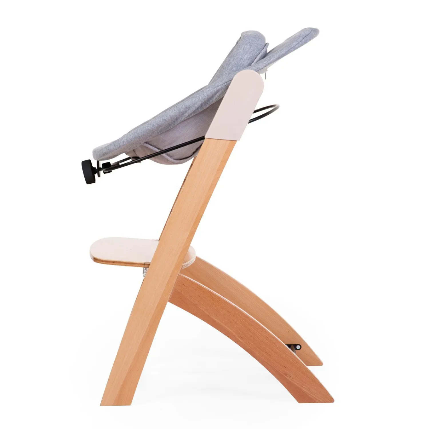 BÉABA Newborn Evosit - Jersey Noir< Chaises En Bois|Chaises Évolutives