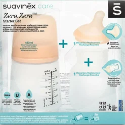 BÉABA Pack biberon ZERO.ZERO - starter set< Biberons Et Accessoires