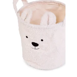 BÉABA Panier De Rangement - 40x40x40 Cm - Teddy - Ecru< Paniers De Rangement