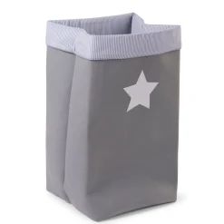 BÉABA Panier De Rangement - 32x32x60 Cm - Toile - Gris Rayures< Paniers De Rangement