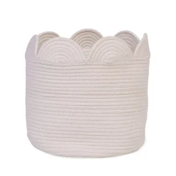 BÉABA Panier fleur - 30x30x30cm - Corde De Coton - Ecru< Paniers De Rangement