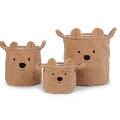 BÉABA Paniers Teddy - Set De 3 -< Paniers De Rangement
