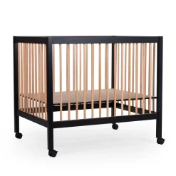 BÉABA Parc 97 + Roues - 95x75 Cm - Bois - / Naturel< Parcs Bébé Et Accessoires