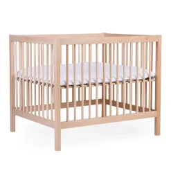 BÉABA Parc 97 + Roues - 95x75 Cm - Bois - Naturel< Parcs Bébé Et Accessoires