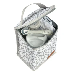 BÉABA Pochette repas isotherme Fleur de cerisier< Sacs Isotherme Bébé|Goûter Sain