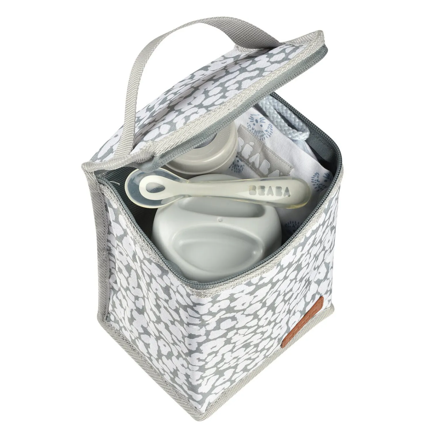 BÉABA Pochette repas isotherme Fleur de cerisier< Sacs Isotherme Bébé|Goûter Sain