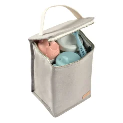 BÉABA Pochette repas isotherme Gris perle< Sacs Isotherme Bébé|Goûter Sain