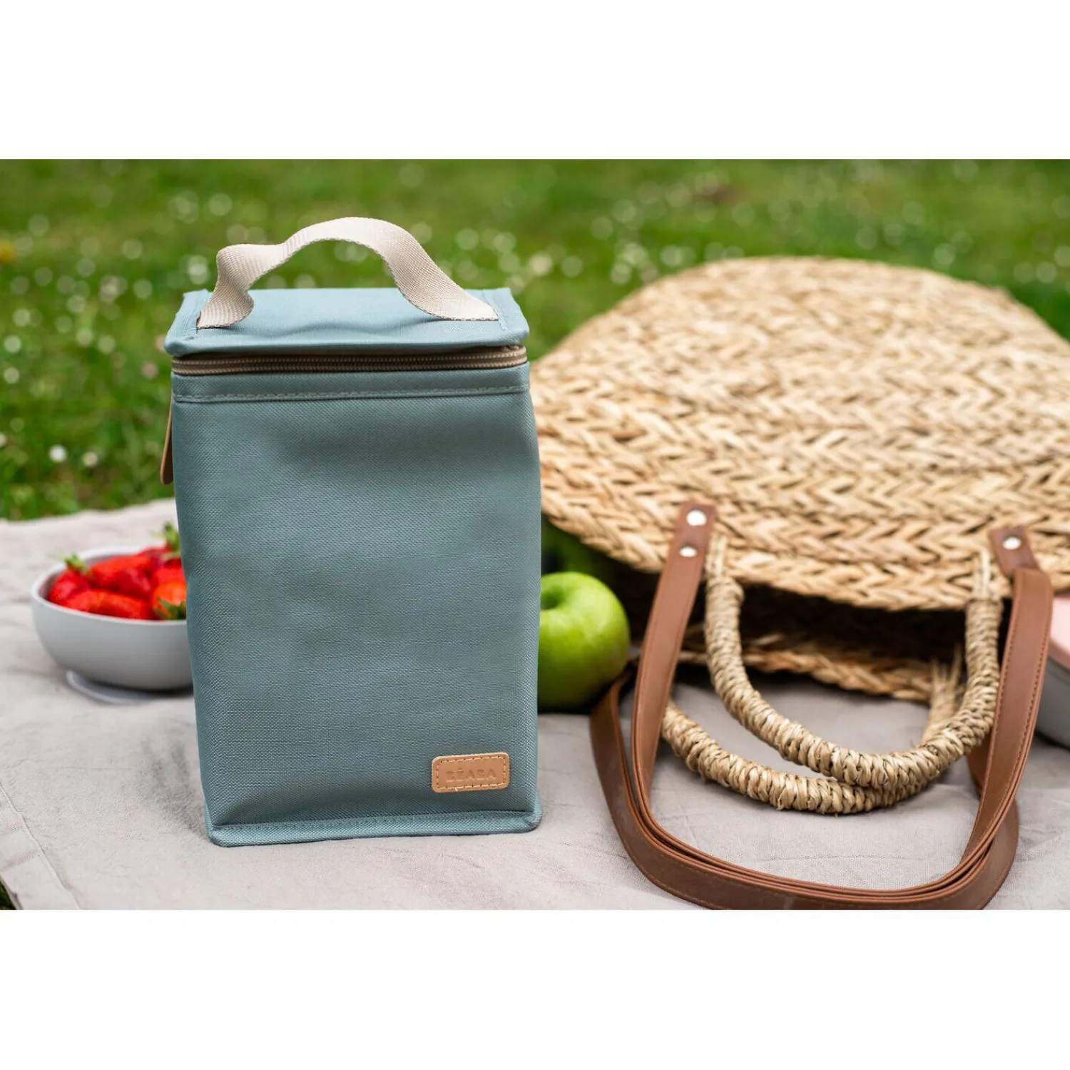 BÉABA Pochette repas isotherme Vert givré< Sacs Isotherme Bébé|Goûter Sain