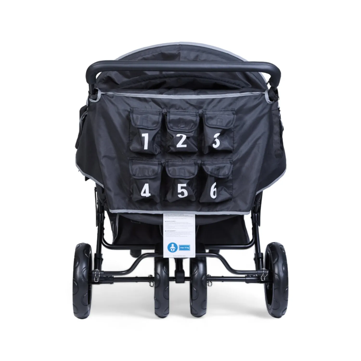 BÉABA Poussette Sixplaces anthracite< Poussettes Et Accessoires