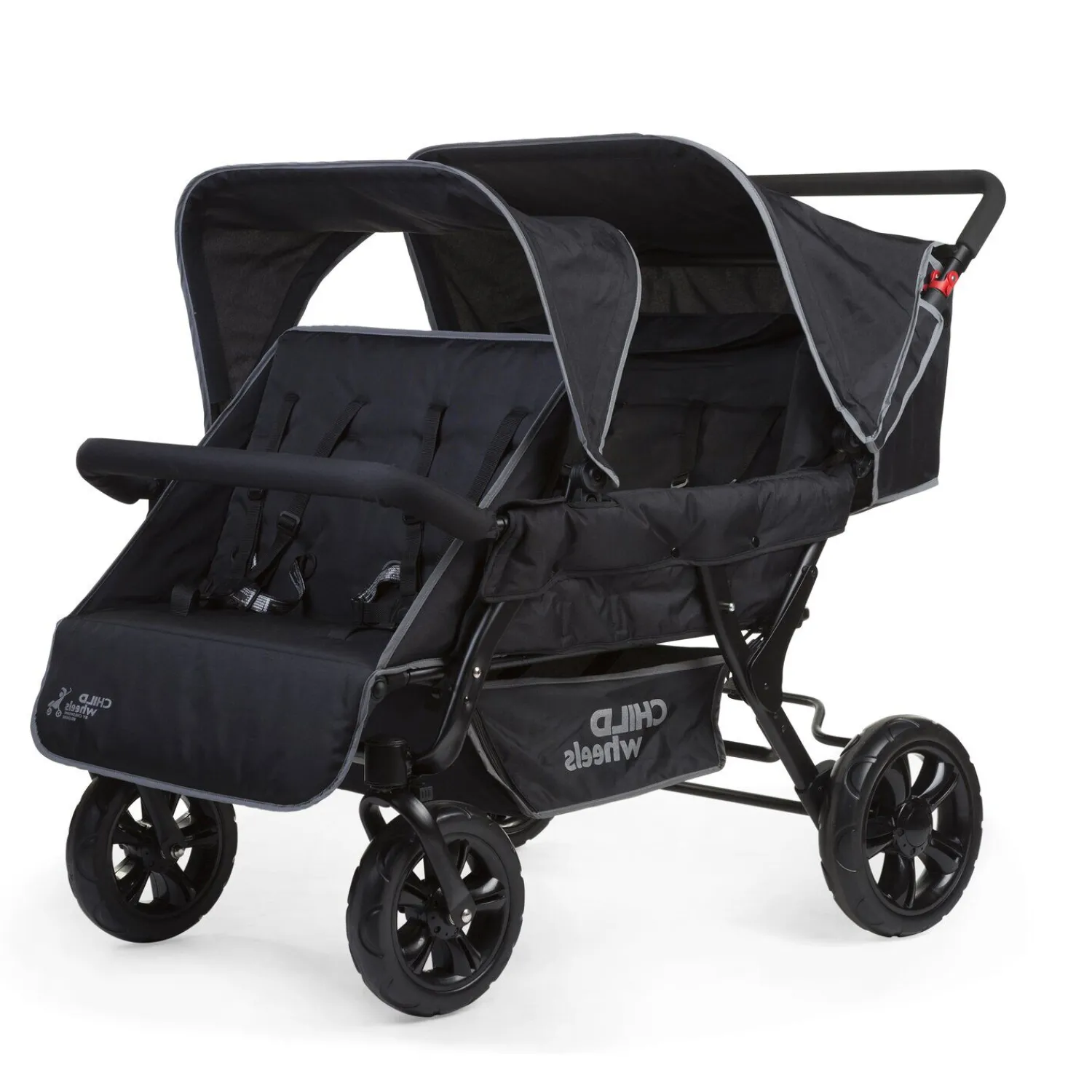 BÉABA Poussette Two By Two noir< Poussettes Et Accessoires